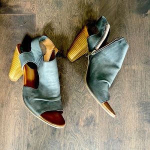 Miz Mooz wedge bootie sandal